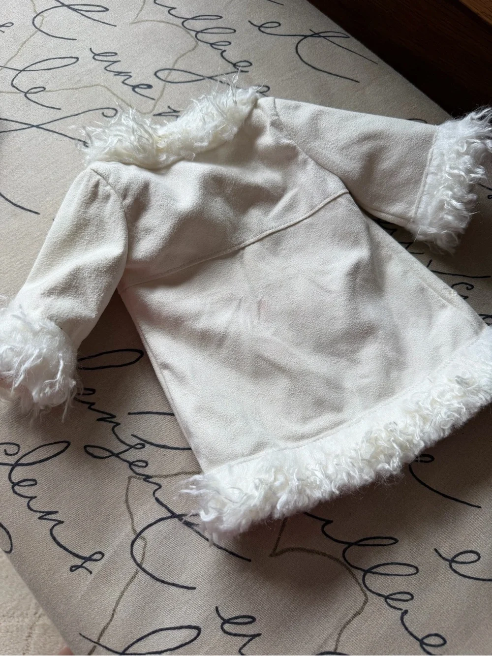 American Girl Christmas dress with coat